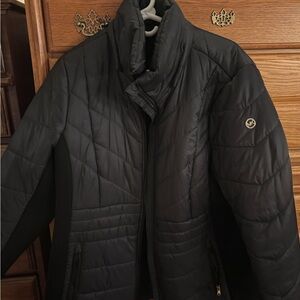 Michael Kors Black Quilted Jacket